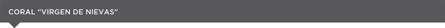 coral 'virgen de nievas'